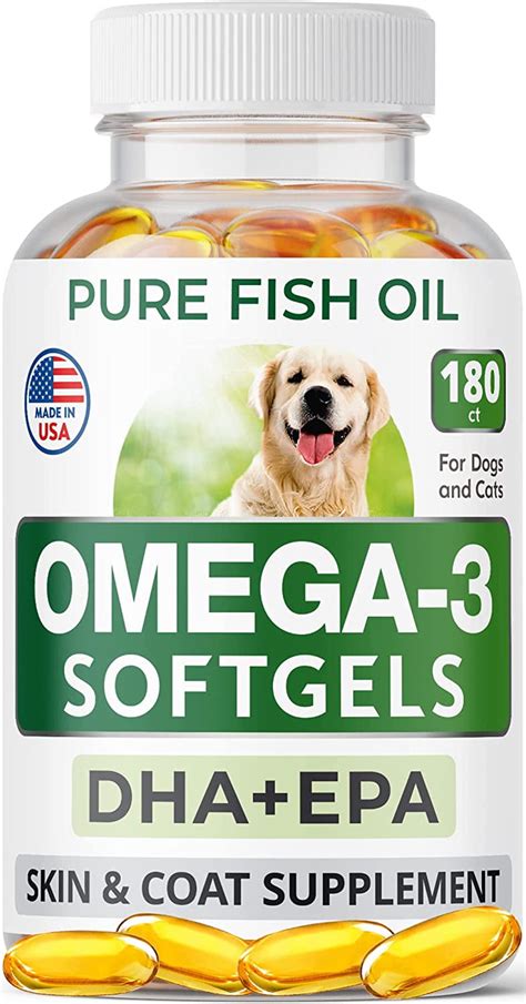 canine omega 3 supplements recommended.